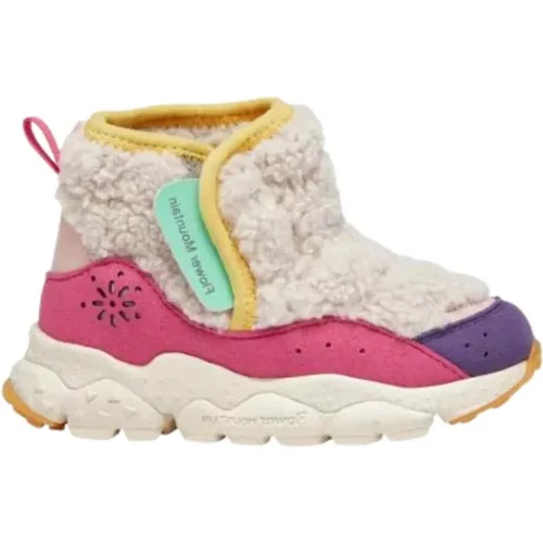 Mehrfarbige flache Schuhe für Mädchen - Flower Mountain - Modalova