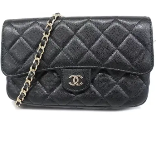 Pre-owned Leather wallets , female, Sizes: ONE SIZE - Chanel Vintage - Modalova