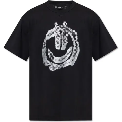 Logo T-shirt , Herren, Größe: L - MISBHV - Modalova