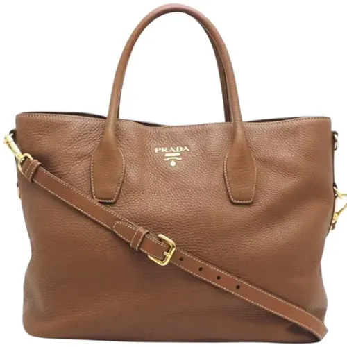 Pre-owned Leather totes , female, Sizes: ONE SIZE - Prada Vintage - Modalova