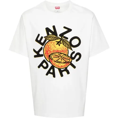 T-Shirt , Herren, Größe: S - Kenzo - Modalova