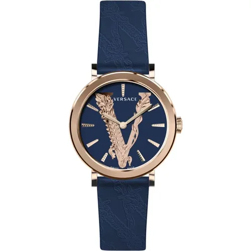 Virtus Barocca Watch Collection , female, Sizes: ONE SIZE - Versace - Modalova