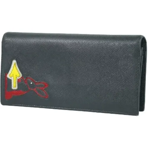 Pre-owned Leather wallets , female, Sizes: ONE SIZE - Prada Vintage - Modalova