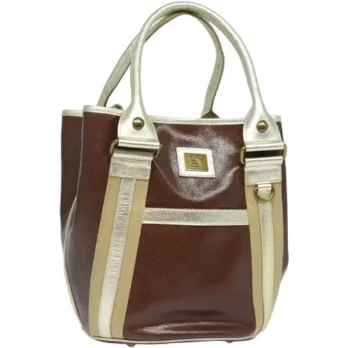 Pre-owned Canvas totes , female, Sizes: ONE SIZE - Burberry Vintage - Modalova