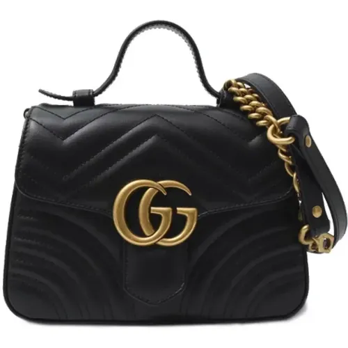 Pre-owned Leather gucci-bags , female, Sizes: ONE SIZE - Gucci Vintage - Modalova