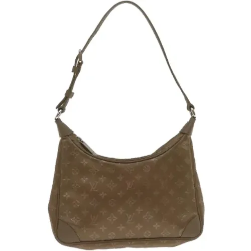 Pre-owned Satin shoulder-bags , female, Sizes: ONE SIZE - Louis Vuitton Vintage - Modalova