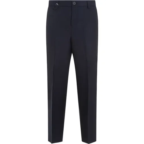 Dark Navy Cabri Trousers , male, Sizes: L - Jacquemus - Modalova