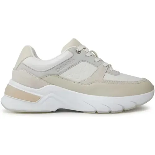 Elevated Runner Mono Mix Sneakers , Damen, Größe: 40 EU - Calvin Klein - Modalova