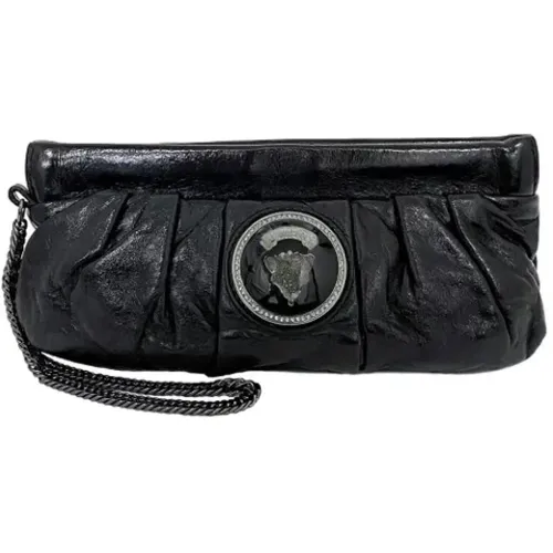 Pre-owned Leather Gucci Clutch , female, Sizes: ONE SIZE - Gucci Vintage - Modalova