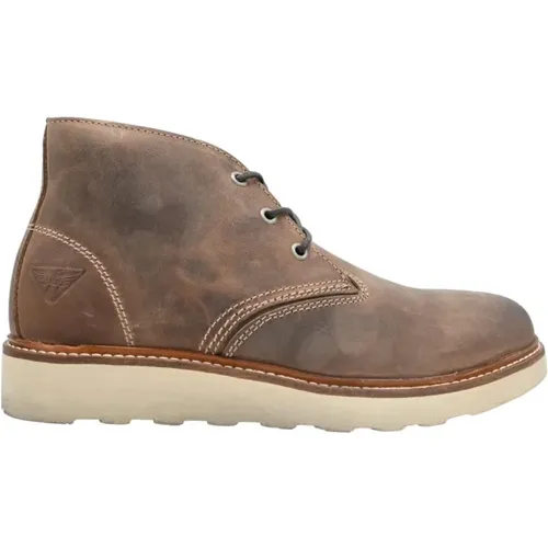 Leder Stiefeletten Oakland Stil - Docksteps - Modalova