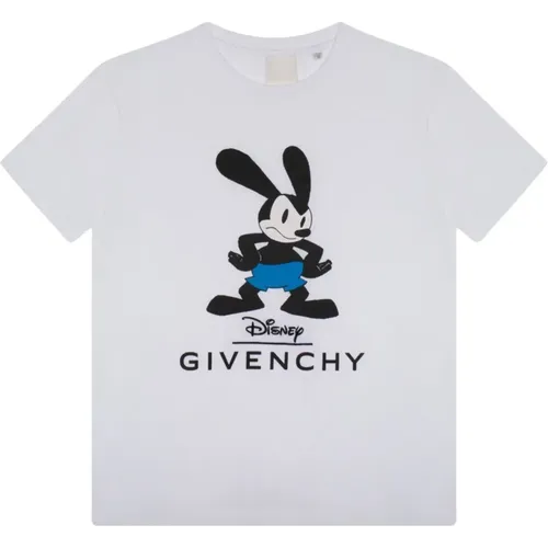 Weißes Grafikdruck T-Shirt - Givenchy - Modalova