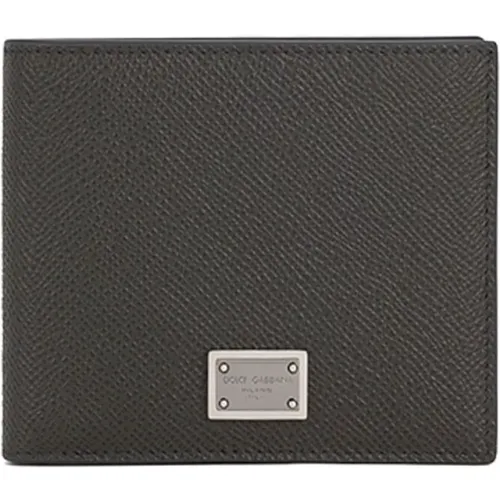 Stylish Wallet with Unique Design , male, Sizes: ONE SIZE - Dolce & Gabbana - Modalova