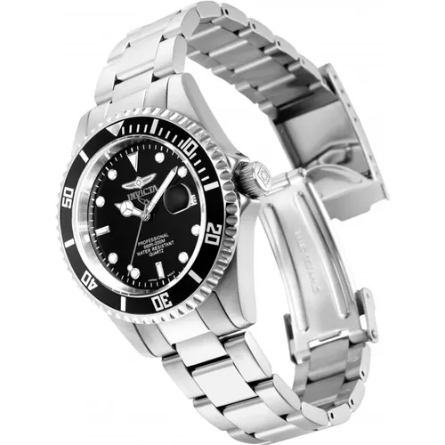 Pro Diver Quartz Watch - Black Dial , unisex, Sizes: ONE SIZE - Invicta Watches - Modalova