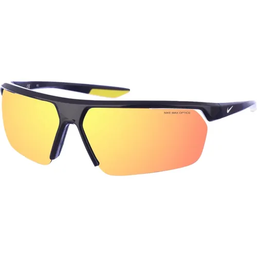 Oval Sport Sunglasses with Acetate Frame , male, Sizes: ONE SIZE - Nike - Modalova