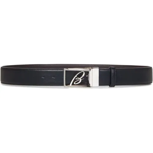 Reversible Leather Belt , male, Sizes: 85 CM, 90 CM, 110 CM - Brioni - Modalova