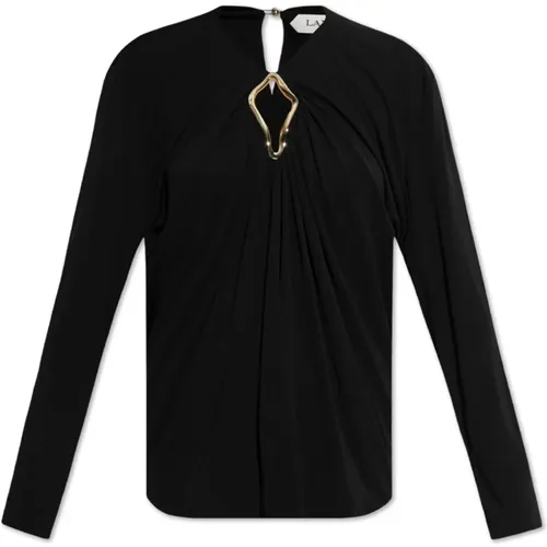 Top mit Ausschnitt Lanvin - Lanvin - Modalova