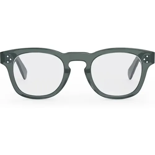 Transparent Square Frame CL50118i , unisex, Sizes: 48 MM - Celine - Modalova