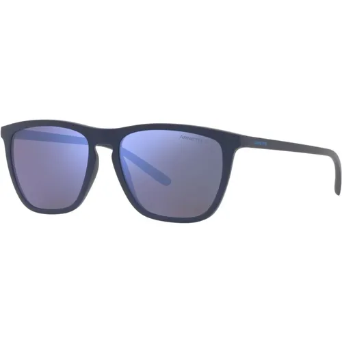 Blaue Marine Sonnenbrille,Sunglasses,Schwarz Gelb/Gold Sonnenbrille - Arnette - Modalova