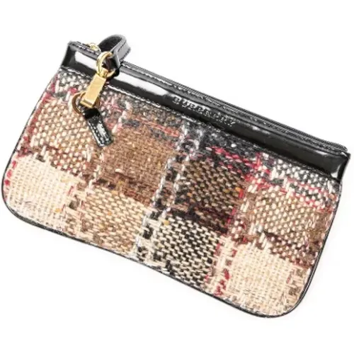 Pre-owned Canvas pouches , female, Sizes: ONE SIZE - Burberry Vintage - Modalova