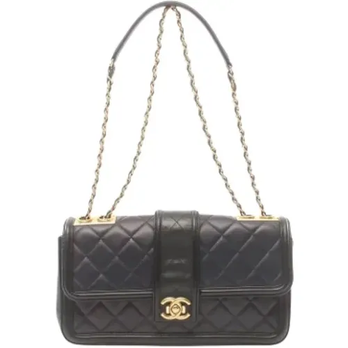 Pre-owned Leather chanel-bags , female, Sizes: ONE SIZE - Chanel Vintage - Modalova