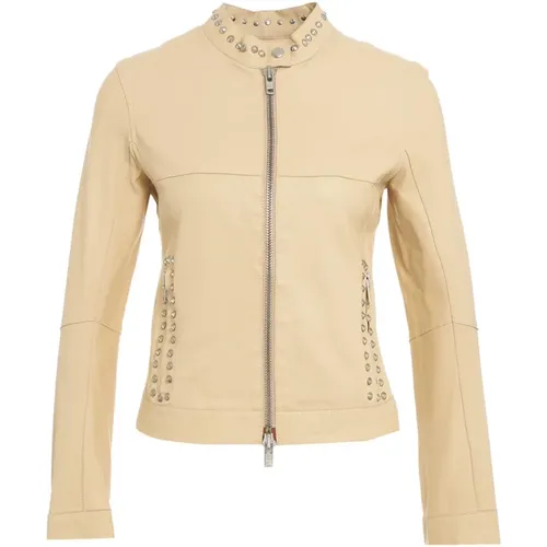 Leather Jacket , female, Sizes: S - Bully - Modalova