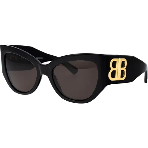 Stylish Sunglasses with Model Bb0322S , female, Sizes: 55 MM - Balenciaga - Modalova