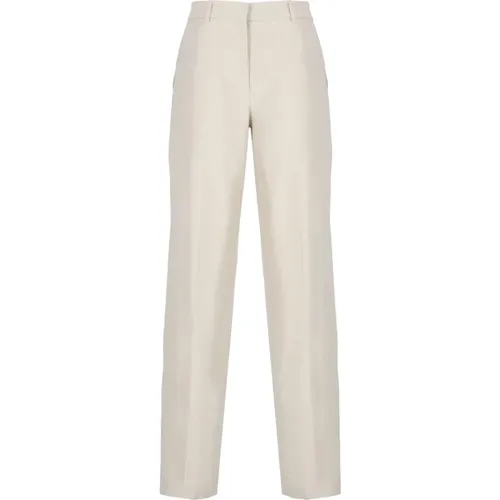 Trousers Natural , female, Sizes: S, L, XL - Calvin Klein - Modalova