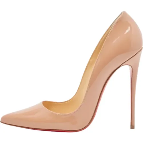 Pre-owned Leather heels , female, Sizes: 5 UK - Christian Louboutin Pre-owned - Modalova