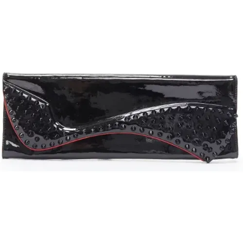 Pre-owned Leather clutches , female, Sizes: ONE SIZE - Christian Louboutin Pre-owned - Modalova