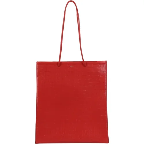 Croc Shopper Tote Bag , female, Sizes: ONE SIZE - Medea - Modalova