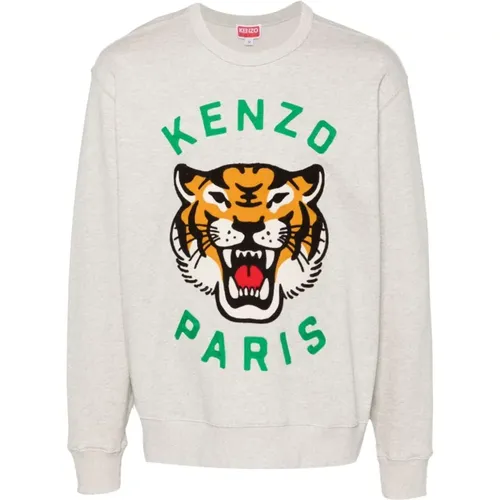 Graue Pullover Kollektion , Herren, Größe: M - Kenzo - Modalova