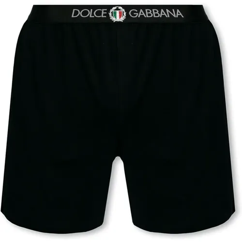 Boxershorts mit Logo , Herren, Größe: M - Dolce & Gabbana - Modalova