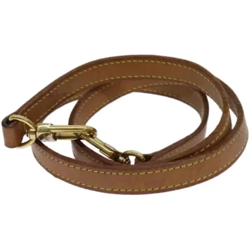 Pre-owned Leather belts , female, Sizes: ONE SIZE - Louis Vuitton Vintage - Modalova