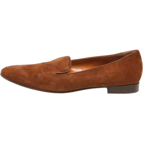 Pre-owned Suede flats , female, Sizes: 6 UK - Ralph Lauren Pre-owned - Modalova