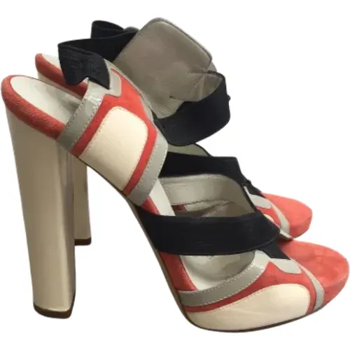 Pre-owned Suede sandals , female, Sizes: 5 UK - Balenciaga Vintage - Modalova