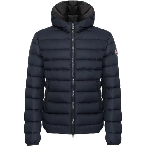 Sportliche Daunenjacke mit fester Kapuze , Herren, Größe: 4XL - Colmar - Modalova