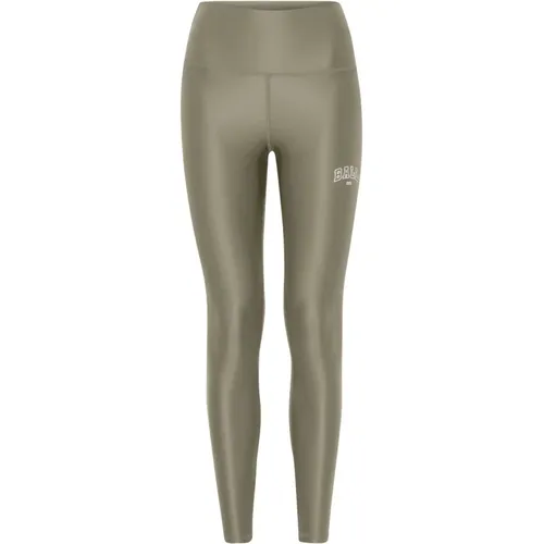 Stylish Sport Leggings Olive , female, Sizes: M, XL, XS - Ball - Modalova