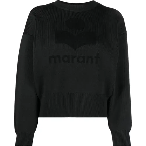 Logo Sweatshirt with Crew Neck , female, Sizes: M, XS - Isabel Marant Étoile - Modalova