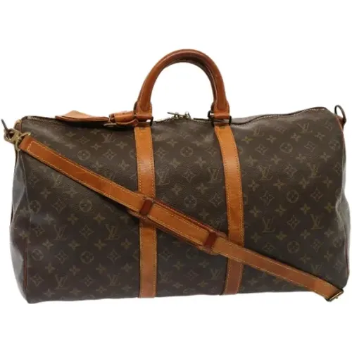 Pre-owned Canvas travel-bags , female, Sizes: ONE SIZE - Louis Vuitton Vintage - Modalova