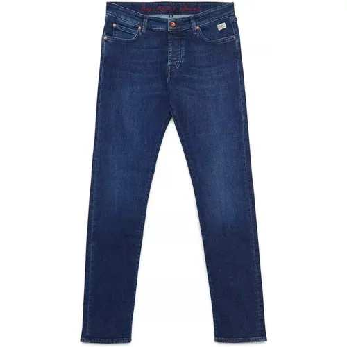 Blaue Denim Jeans Klassische Passform - Roy Roger's - Modalova