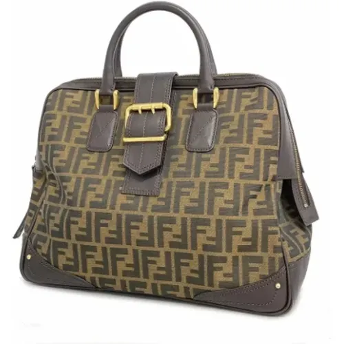 Pre-owned Canvas fendi-bags , female, Sizes: ONE SIZE - Fendi Vintage - Modalova