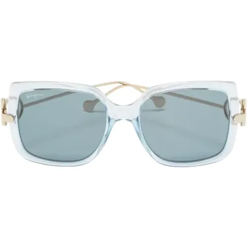 Pre-owned Acetate sunglasses , female, Sizes: ONE SIZE - Salvatore Ferragamo Pre-owned - Modalova