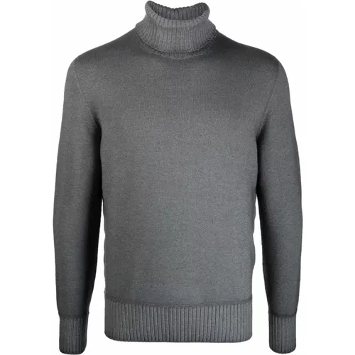 Grauer Sweatshirt Aw24 Herrenmode , Herren, Größe: XL - Drumohr - Modalova