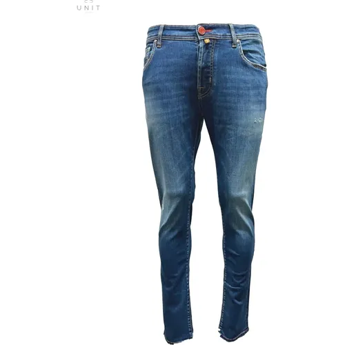 Vintage Mid Nick Slim Jeans , Herren, Größe: W30 - Jacob Cohën - Modalova