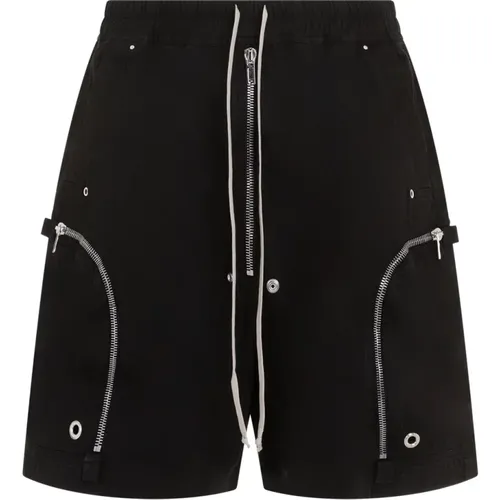 Cotton Bauhaus Style Shorts , male, Sizes: XL - Rick Owens - Modalova