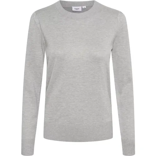 Perlgrey Mel Strickpullover - Saint Tropez - Modalova