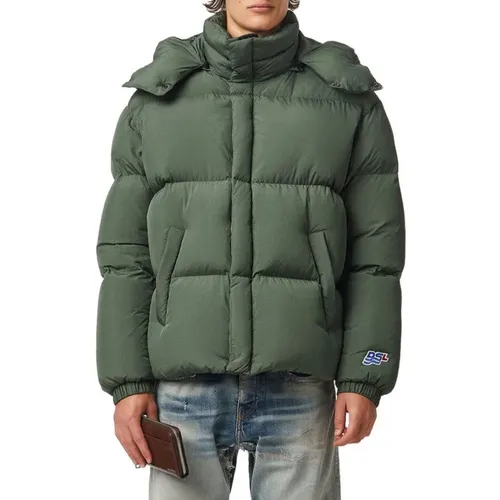 Down Jacket - W-Rolf-Fd , male, Sizes: XL - Diesel - Modalova