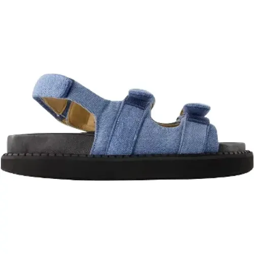 Pre-owned Cotton sandals , female, Sizes: 8 UK - Isabel Marant Pre-owned - Modalova