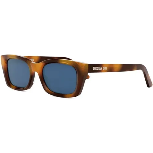 Blonde Havana/Blue Sunglasses - Cd40111I , unisex, Sizes: 52 MM - Dior - Modalova