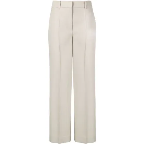 Luxurious Wide Wool Trousers , female, Sizes: XL, M - The Row - Modalova